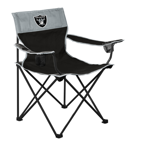 LOGO BRANDS Las Vegas Raiders Big Boy Chair 623-11